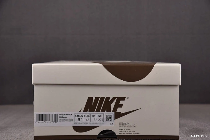 HYPE Low Travis OG 1 x Scott Jordan DM7866-202 Air Velvet Brown 0727